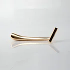 Blades Razor Barber Shave No Disposable Metal Gold 2 Blades Barber Shaving Razor