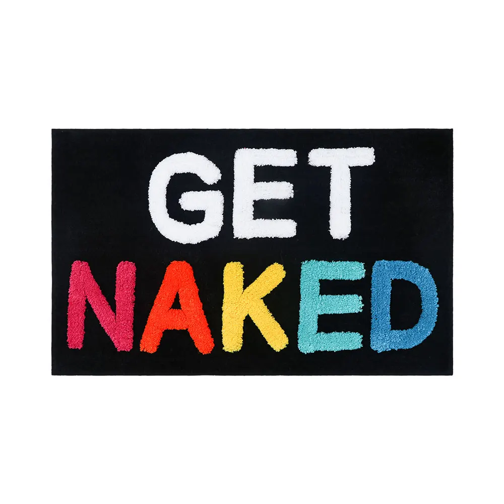 Fmt Get Naked Bath Mat Bathroom Rugs Bathtub Mat Cute Bath Rugs Shaggy