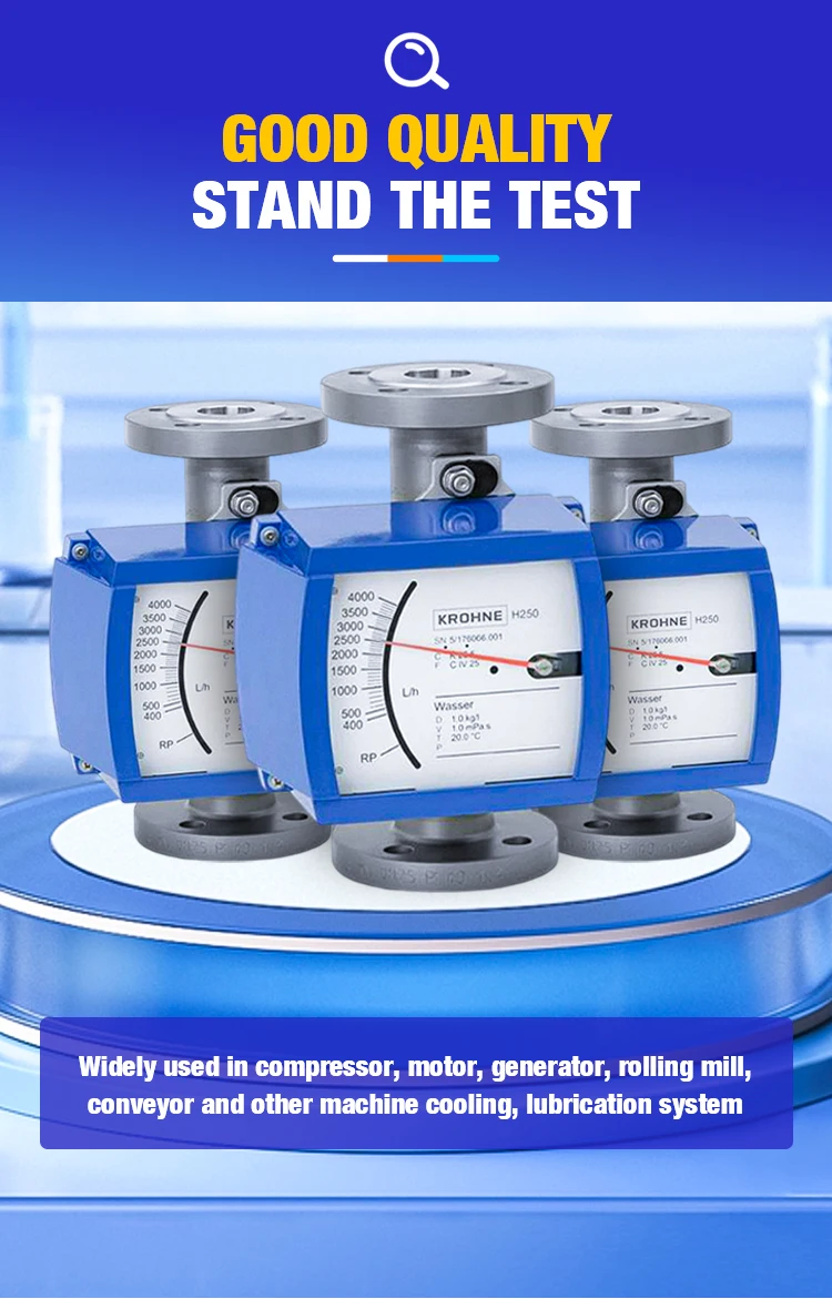 Krohne H Customization Small Flange Type Psu Variable Area Rotameter