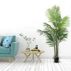 Tree Artificial Tree Potted Cheap Price High Simulation Plant Artificial Potted Green Plastic Palm Tree
