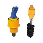 Drive Auger Drive ADH4500 HOT SALE Auger Drive Earth Auger Drill Attachment Use For 3T-4.5T Excavator
