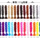 Hair For Black FH Brand Private Label Yaki Pony Braiding Hair Ombre Jumbo Braiding Hair Wholesale For Black Women