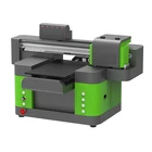 Print Plastic Wood Printer Automatic Print Direct On Plastic Wood Glass Metal Digital A3 UV Printer