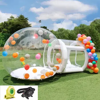 Inflatable Dome Tent Outdoor Bubble House With Hot Tub Igloo