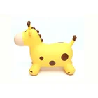 Hopper Animal PVC Material Toys Inflatable Bouncy Animal Jumping Hopper Giraffe For Kids Ride-on Animal Toys With Pump