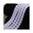 Jade Beads Loose Jade Top Quality Light Purple Jade Round Beads 8mm 10mm Natural Stone Loose Beads