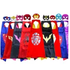 Cape Capes Halloween Costume Kids Party Super Hero Cape And Mask Superhero Capes And Masks