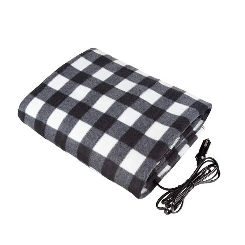 LJJZH382 Winter Hot 12V Car Heating Blanket for Travel Camping Car Constant Temperature electric heated blanket