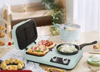 Home Multipurpose Breakfast Machine Small Sandwich Waffle Machine Bread Press Toaster