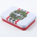 Metal Box Rectangle Custom Small Metal Tin Box For Candy Packaging
