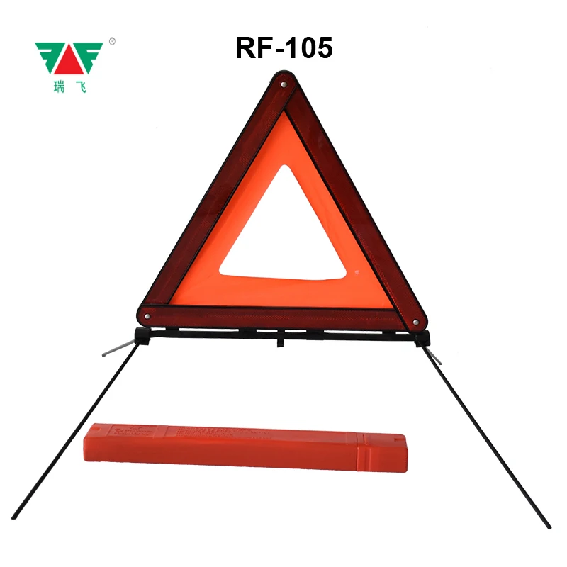 Details about   Warning Triangle DOT Approved Identical Reflective Road Safety Folding Night Fit 