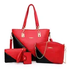 Handbags Bag Purse Women Fashion Handbags Wallet Tote Bag Shoulder Bag Top Handle Satchel Purse Set 4pcs