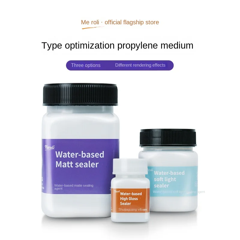 Acrylic Media Acrylic Painting Seal Fluid Bear Brightener Stone