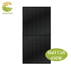 Solar Black Angxu High Efficiency 430W Mono Solar Panel Full Black 440W Solar Panels