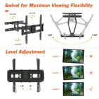 Flat Tv Tv Support Hot Sale Flat Panel Tv Wall Mount Support 26-55 Inch Tvs And 400X400mm Vesa