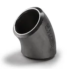Weld Fittings Seamless Elbow ASME B16.9 Butt Weld Fittings Sand Blasting 45 Degree Seamless Elbow 304 Grade Bend