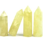 Gemstone Quartz Hot Product Quality Natural Citrine Crystal Wands Points Polished Gemstone Quartz Crystal Towers