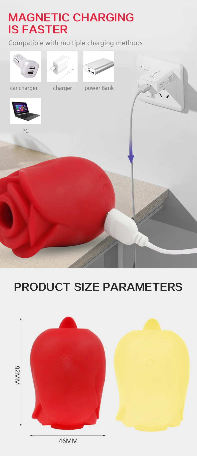 Вибратор Розочка С Язычком