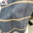 Check Fabric Fabric Stock 1 Side Brushed Yarn Dyed Check Plaid Woolen Fabric For Women Coat