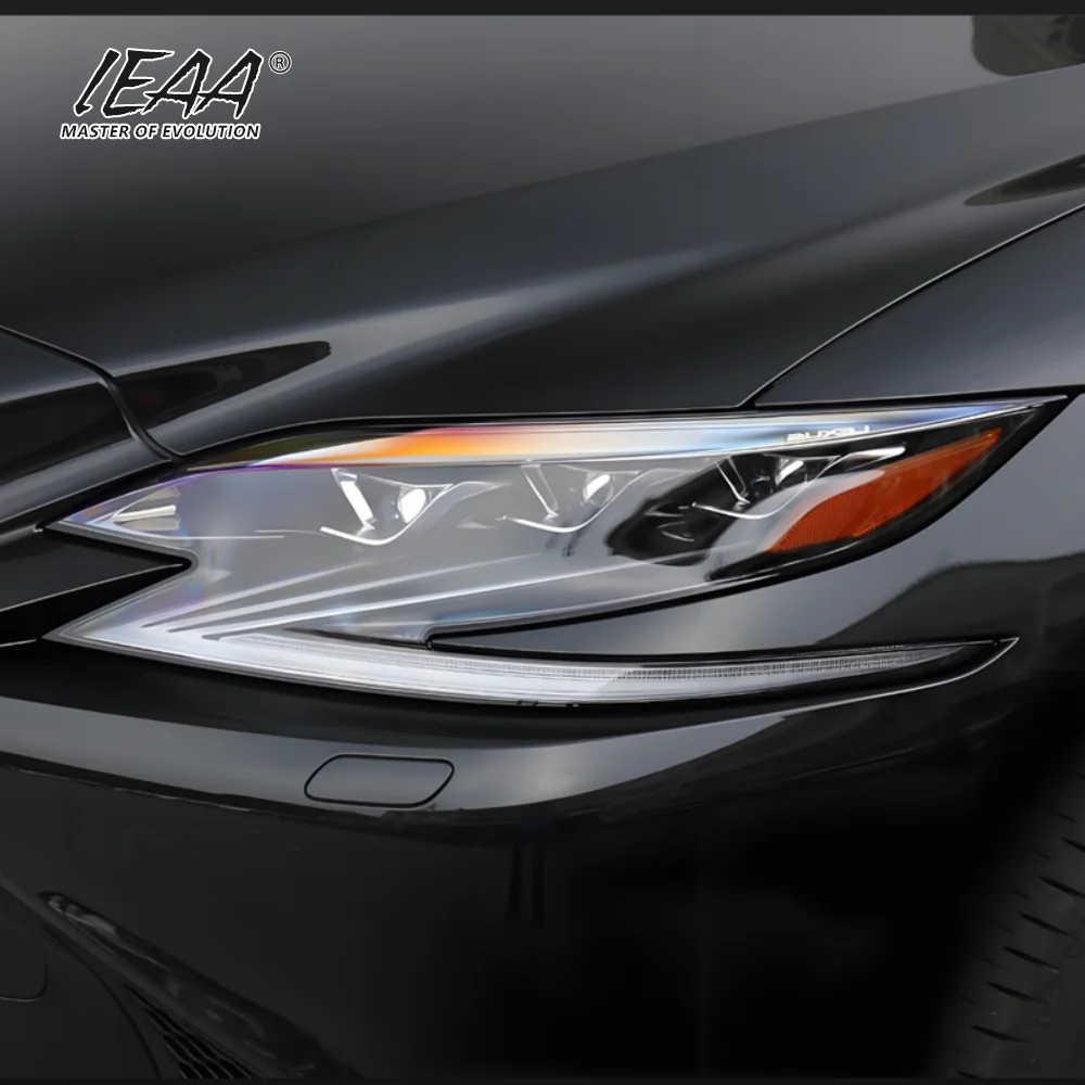 product car led daytime running light strip bar guide plate headlight drl guide tube daytime running light for lexus ls350 ls500-4