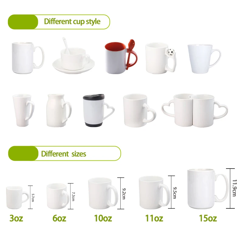 Oem Custom Sublimation Ceramic Mug Sublimation Mug Supplier Sublimation 15oz Mug Blanks