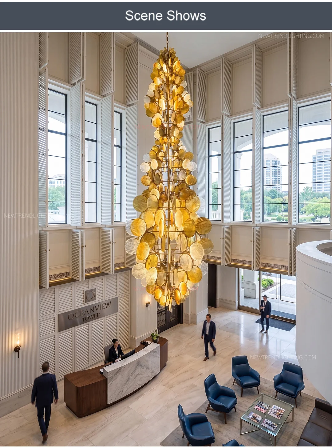 cpl 520 custom sculptural led chandelier oversized bespoke art installation lighting manufacturer for grand hotel halls-4