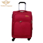 Fabric Luggage Red High-end Nylon Polyester Fabric Travel Suitcase Luggage