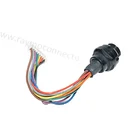 612 Raymo FGG EGG Connector 0K 1K 2K 2 3 4 5 6 7 8 9 Pin Outdoor Waterproof Cable