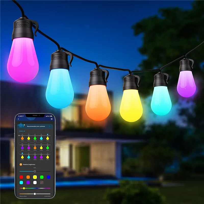 wifi festoon lights