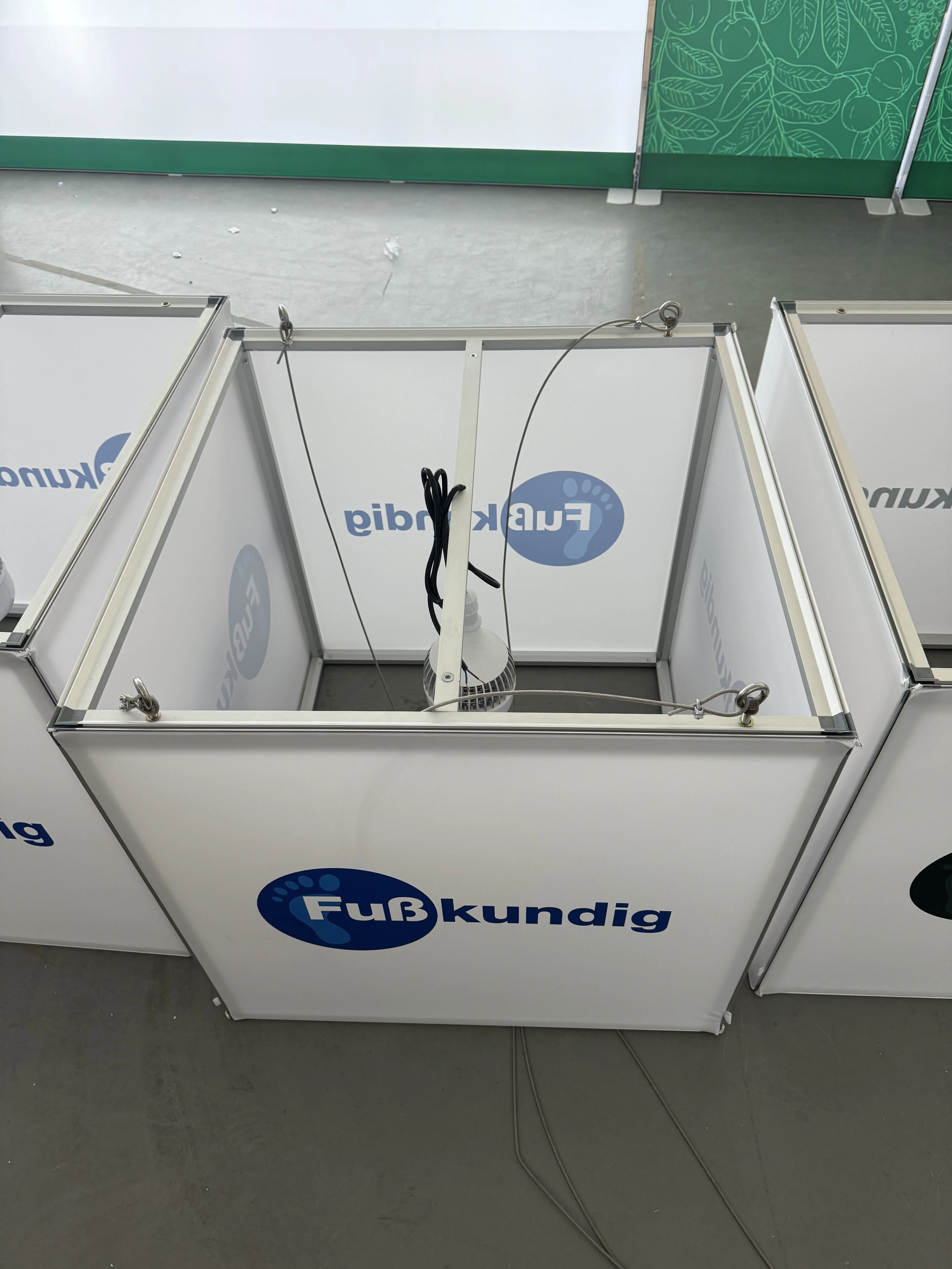 product custom printed portable backlit trade show booth display walls led light box backlit poster exhibition display-8