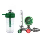 G5/8 CGA540 Oxigen Flow Meter Regulator With Nasal Suction Tube Air Flow Meter