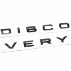 Rear NEW Titanium Gray DISCOVERY Decal Front Rear Badge Emblem For LandRover