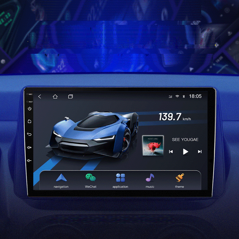 Carmitek 9 Inch 8 Cores Android Car Dvd Multimedia Player Radio Video ...