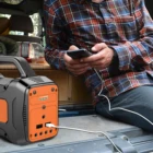 For Lightweight Generator Portable Powerstations 100W Emergency Backup Power For Home Outdoor