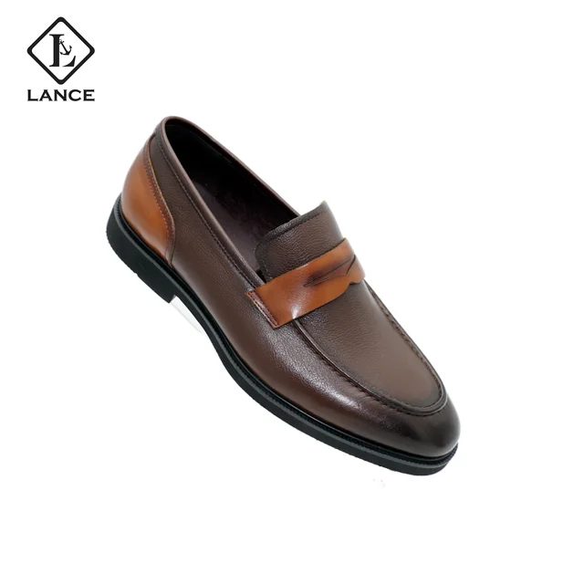 Leather Men Casual Loafers Shoes 