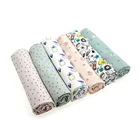 Jersey Fabrics Super Cute Soft Comfortable Cartoon Pink Rabbit Print Jersey Cotton Fabric