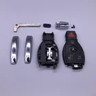 Key For Mercedes Benz 3+1 Button Smart Remote Car Key Shell