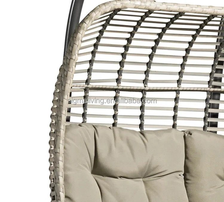 Double Seat Egg Swing Chair rattan outdoor hanging chair Garden Furniture