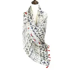 Long Scarf Scarf Woman Women's Fashion And Soft Touch Printed Long Scarf