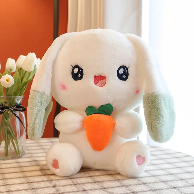 Carrot Rabbit Plush Toy Doll Cartoon Animal Doll Birthday Gift Girl Cross border Rabbit Doll