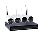 Home Surveillance Security System Long Range HD Night Vision Video Output CCTV Wireless Wifi Kit 4k CCTV