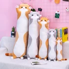 Plush Toy Plush Plush Toy Plush Toy Factory Wholesale Long Cat Plush Toy Simulation Cat Stuffed Plush Animal