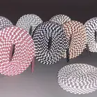 Lace Bulk Wholesale Custom Polyester Shoe Lace With Reflective Material Flat Shoelaces 120 CM