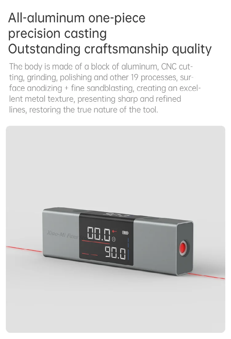 Xiaomi Youpin DUKA LI1 Laser Protractor Digital Inclinometer Angle