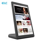 10 L Shape 10 Inch Touch Screen Customer Feedback Ordering System Front Camera Type C Evaluator Tablet