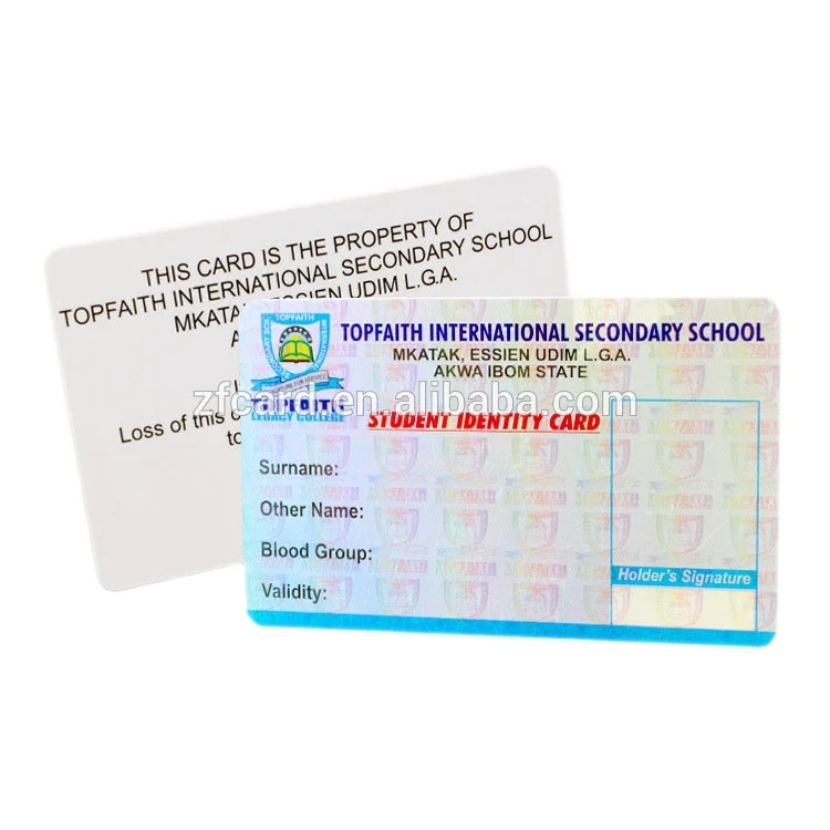 Student Id Card Background