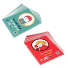 Name Logo With Custom Waterproof PVC Die Cut Stickers Cartoon Vinyl Brand Name Logo Sticker Pack With Header Card