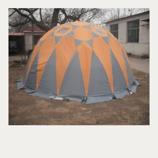 12-16 persons big dome geodesic tent