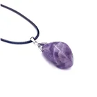 Gemstone 2021 Wholesale Factory Price Natural Gemstone Amethyst Crystal Pendants