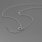 925 Silver Handmade 925 Sterling Silver Cable Chain Necklace Jewelry
